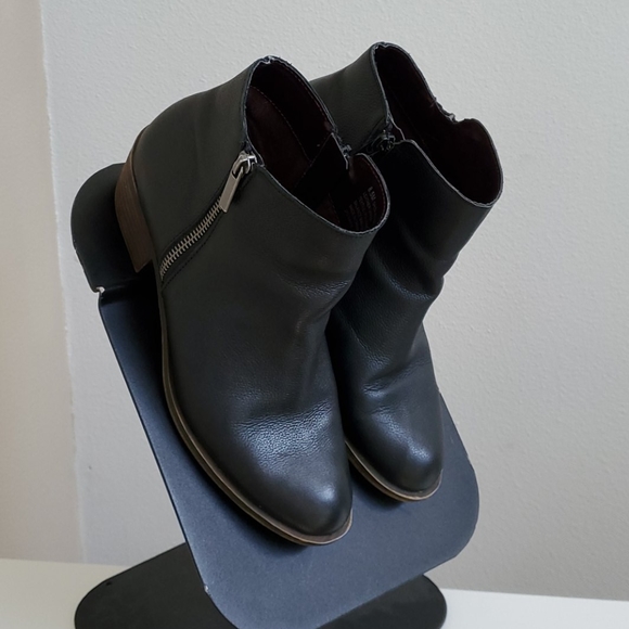 kensie black booties